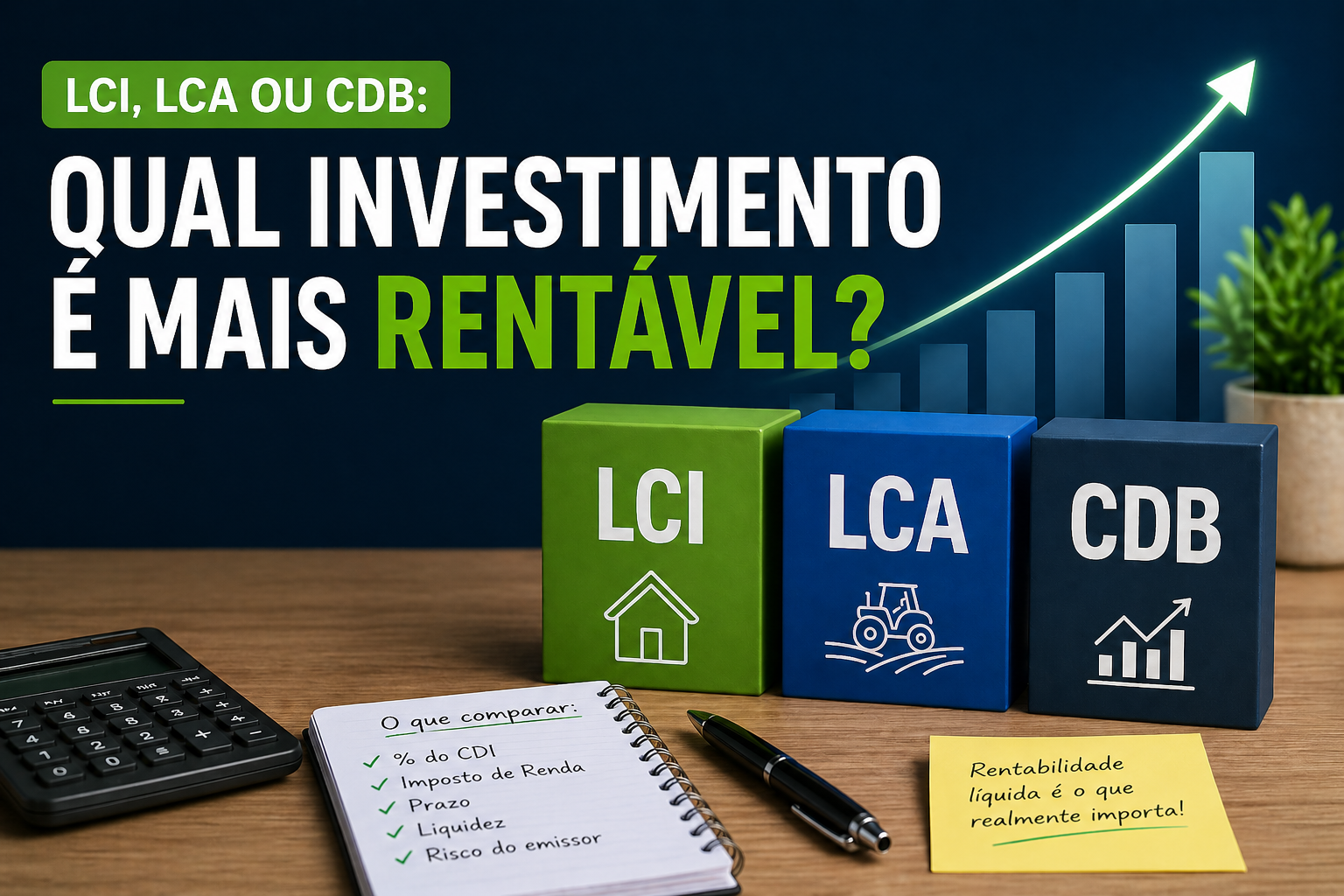 Quem rende mais: LCI, LCA ou CDB?