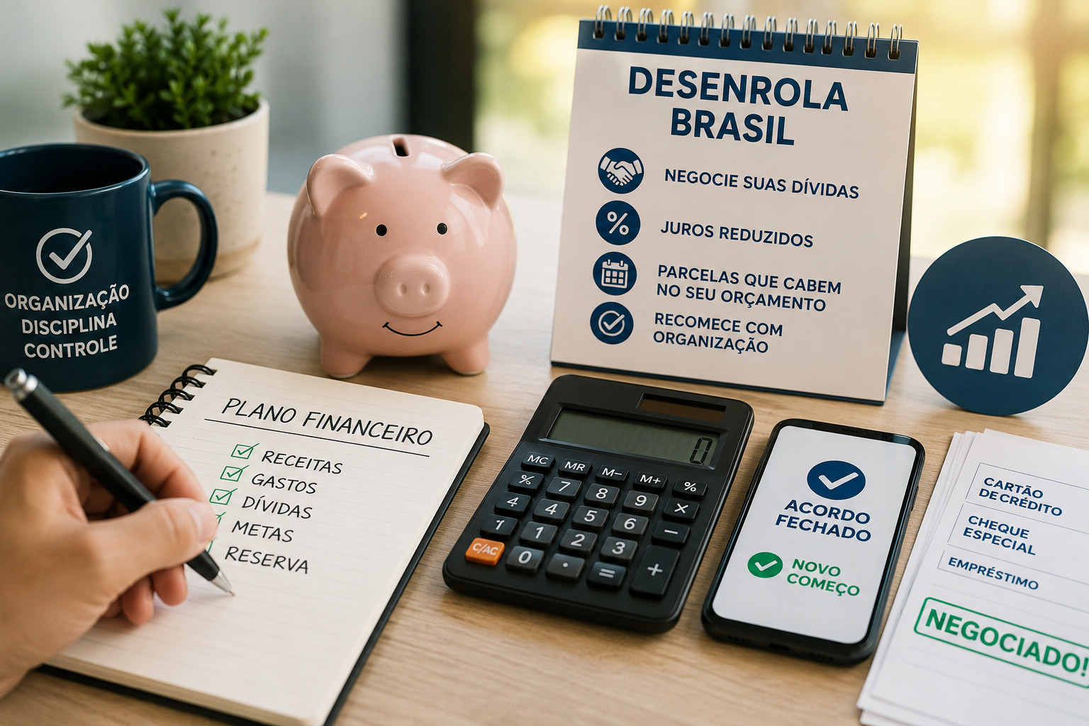Novo Desenrola: renegociar dívida sem organização não vai resolver
